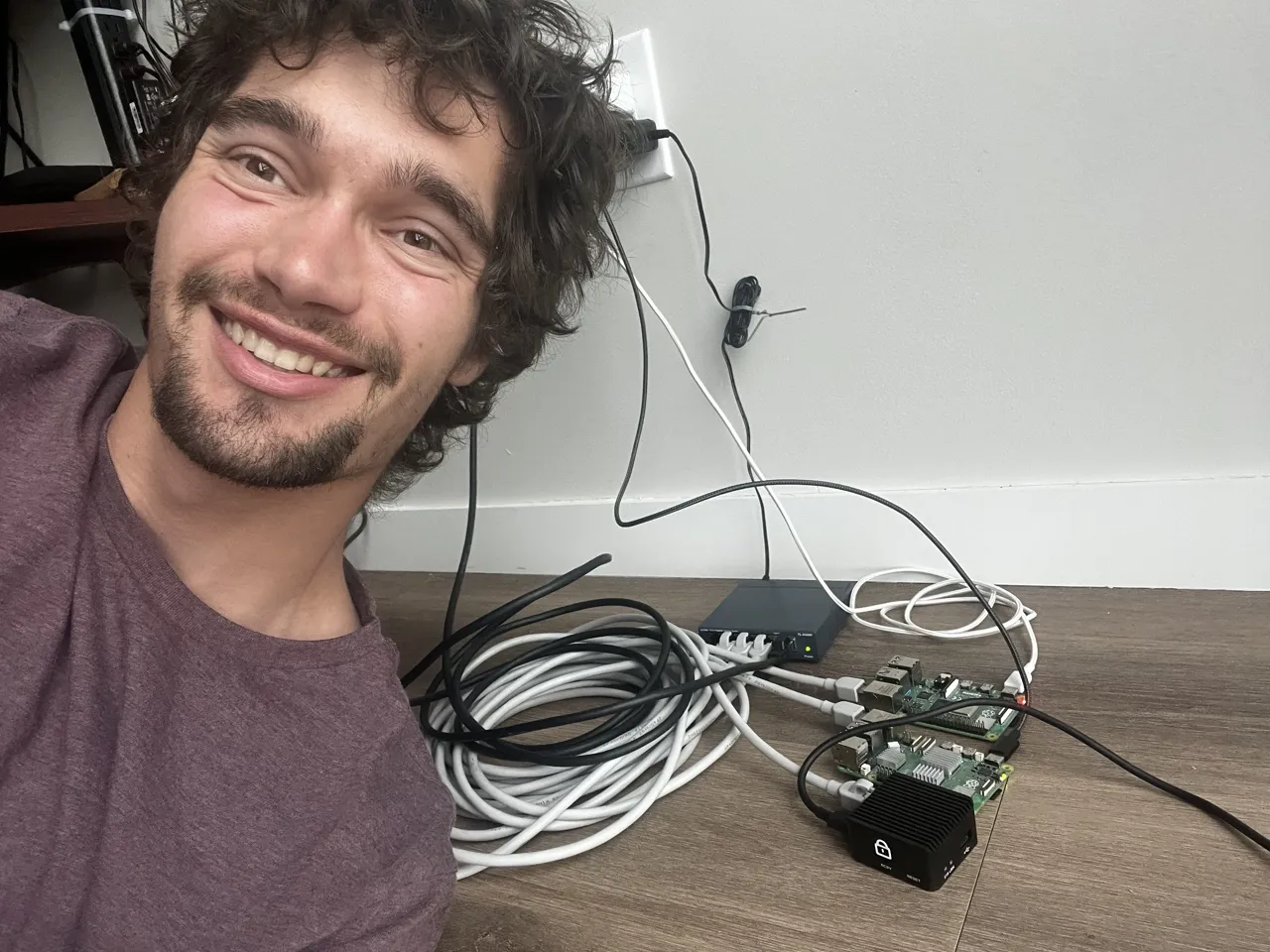 Self-built network and VPN test rig